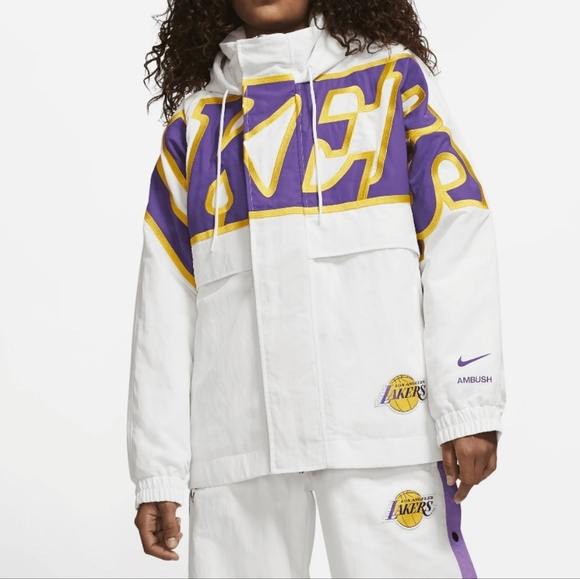Nike Jackets & Blazers - NWT Women's (UNISEX) Nike X Ambush LAKERS Jacket